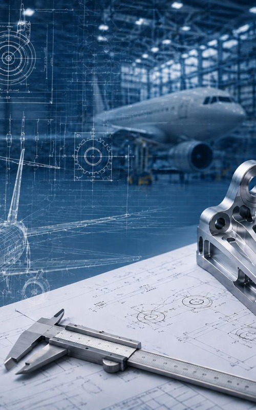 Cropped engineering image